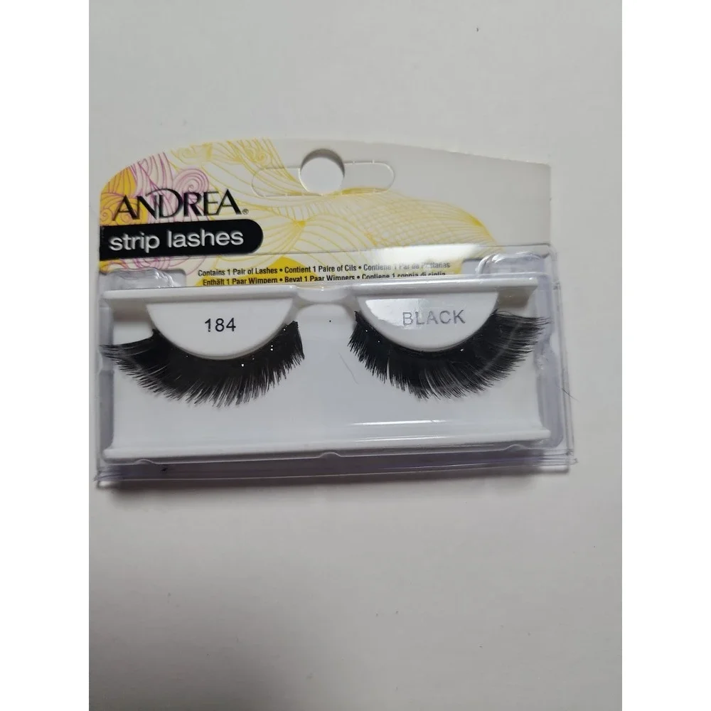 Andrea Lashes Strip Style 184 Black